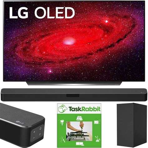 Lg Oled77cxpua 77 Inch Cx 4k Smart Oled Tv With Ai Thinq 2020 Bundle