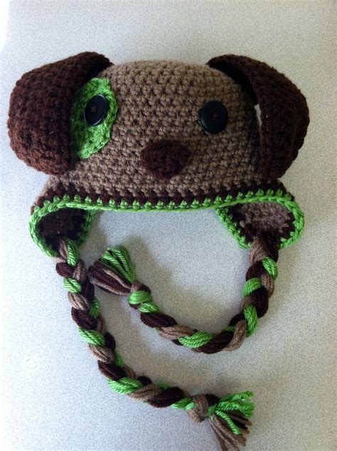 Adorable Puppy Crochet Idea Crochet Hats Crochet Baby Hats Crochet