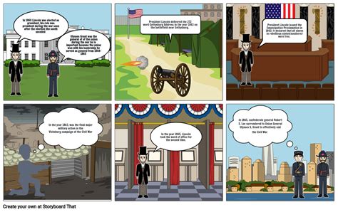 Civil War Storyboard Storyboard By Mroble01