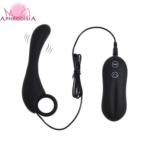 Buy Aphrodisia 10 Mode Vibrating Silicone Prostate Massager Locator Ergonomic