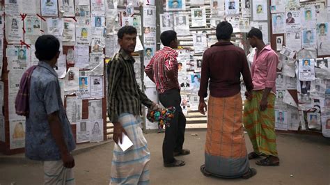 Decomposition Makes Bangladesh Crews Job More Gruesome 10 Days After