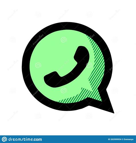 Whatsapp Logo Icon Isolated On White Background Whatsapp Logo Icon
