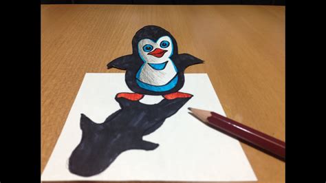 Https://tommynaija.com/draw/how To Draw A 3d Penguin