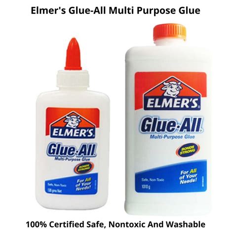 Elmers Glue All 130g 240g 1010g Multipurpose Glue Non Toxic