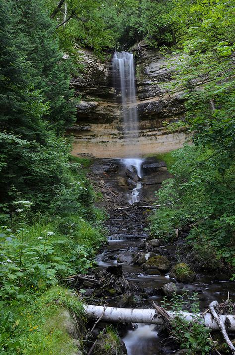 Munising Falls Michigan Nature Photos By Greg Kretovic