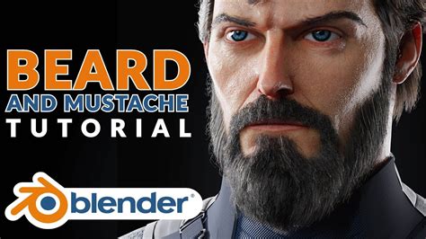 Blender Tutorial How To Make Realistic Beard And Mustache In Blender