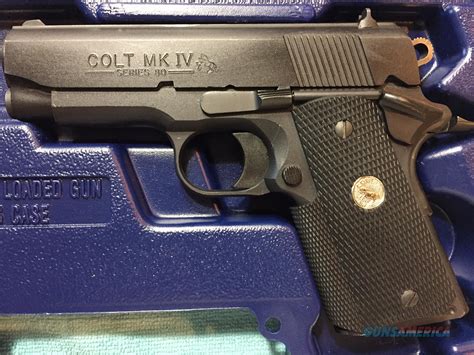 Colt 1911 45 Officers Light Weight Enhanced 3 For Sale