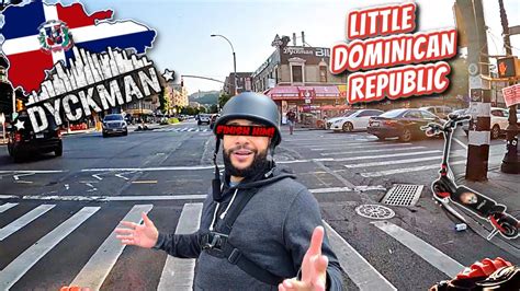 little dominican republic washington heights nyc varla eagle one e scooter tour youtube