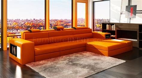 20 Photos Orange Sectional Sofas Sofa Ideas