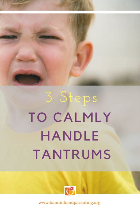 How Is It Possible To Handle Tantrums Calmly A Parenting Resources