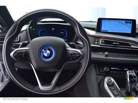 The original tire size for your 2016 bmw i8 is 215/45r20/xl 95w (front). 2016 BMW i8 Standard i8 Model Gigia Amido Black Full Perforated Leather Steering Wheel Photo ...