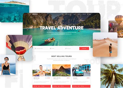 Sítio web premium para agencias de viajes Tu Web Premium
