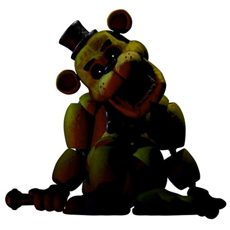 Download Golden Freddy Fazbear Head Png Download Golden Freddy Fnaf