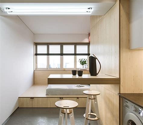 Tiny Apartment In Taichung City Taiwan 22m2 On Behance
