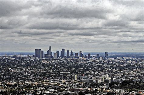 Los Angeles Painted Cityscape Free Stock Photo Public Domain Pictures