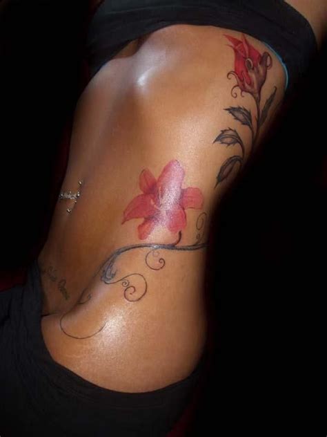 Check spelling or type a new query. Another pretty flower tat | Waist tattoos, Inspirational ...