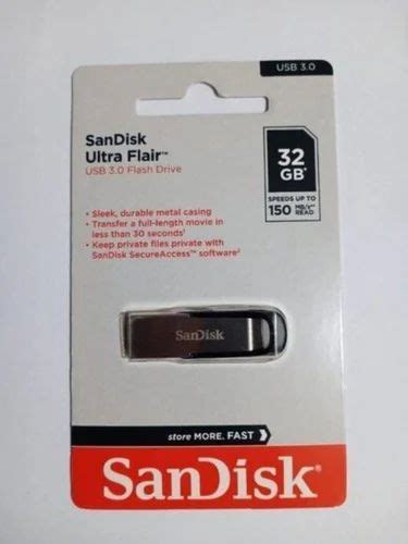 Sandisk 32 Gb Ultra Flair Usb 30 Flash Drive At Rs 170piece Fort