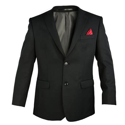 From slim fit and contemporary skinny fit to tailored fit, find men's suit jackets in a wide range of. Mens Classic Regular Fit Black Blazer Jacket by Carabou 38 ...