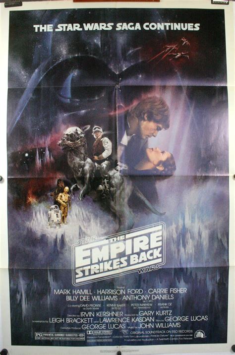 Star Wars Episode V The Empire Strikes Back1 Sheet Gwtw Movie Poster
