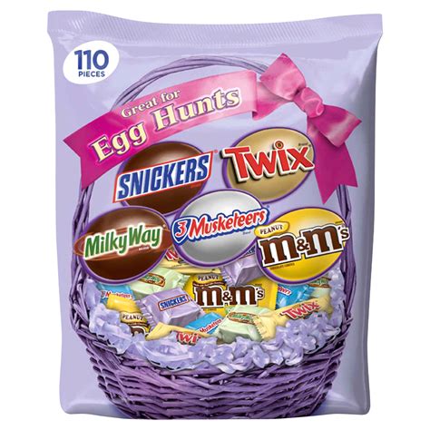 Mars Chocolate Easter Candy Spring Variety Mix 110 Piece Bag 3498 Oz