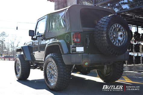 Jeep Wrangler With 17in Black Rhino York Wheels Exclusively From Butler