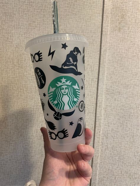 Harry Potter Starbucks Cold Cup Etsy