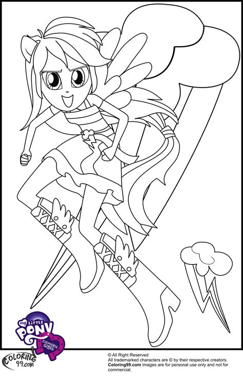 Print free equestria girls coloring pages and get to know your favorite characters even closer. My Little Pony Equestria Girls Coloring Pages | Team colors