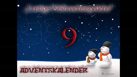 Freuen sie sich auch schon so auf weihnachten? Adventskalender: 9 | Lustige Weihnachtssprüche - YouTube