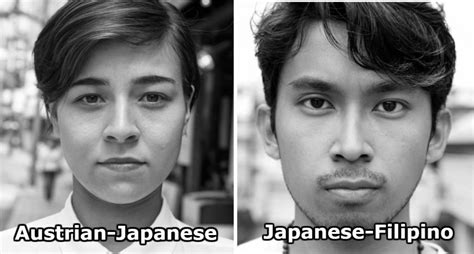 Photographer Works To Capture All Of The Worlds Half Japanese Faces