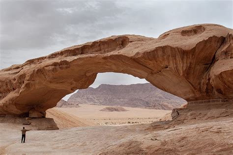 Natural Arch Wadi Rum Desert Jordan Photograph By Christian Santi Pixels