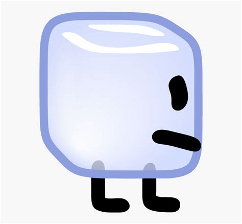 Battle For Dream Island Wiki Bfdi Ice Cube Jr Transparent Png