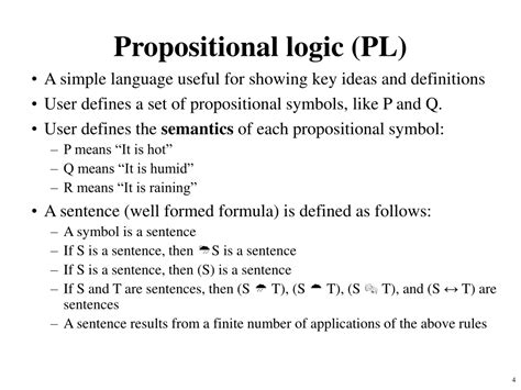 Ppt Propositional Logic Powerpoint Presentation Free Download Id