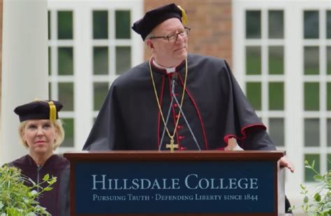 ‘what Kind Of Person Will You Be Catholic Bishop Asks Hillsdale Grads The College Fix