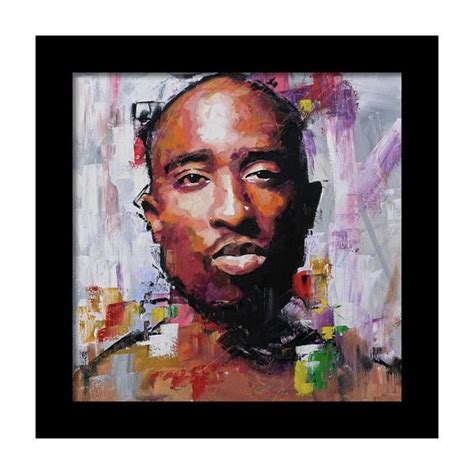 Tupac Framed Print By Richard Day Wall Art Prints Painting Style