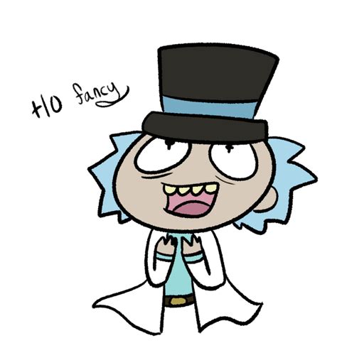 Rick And Morty Tophat By Starriichan On Deviantart