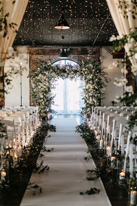 28 Modern Wedding Aisle Decorations For Your Wedding Chicwedd
