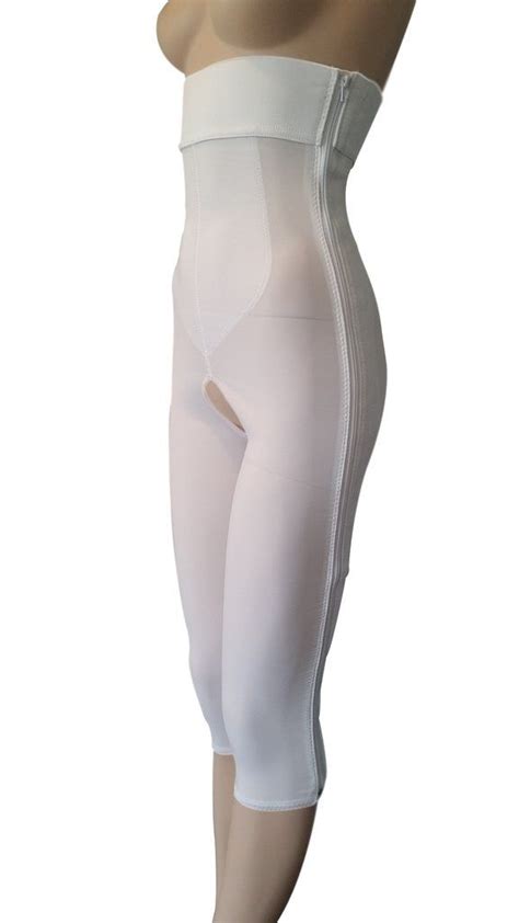 High Waist Liposuction Compression Garment Below The Knee Post Surgery Girdle Plastic Surgery