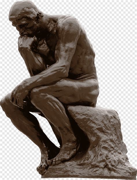 Estatua Do Homem Pensando Modisedu