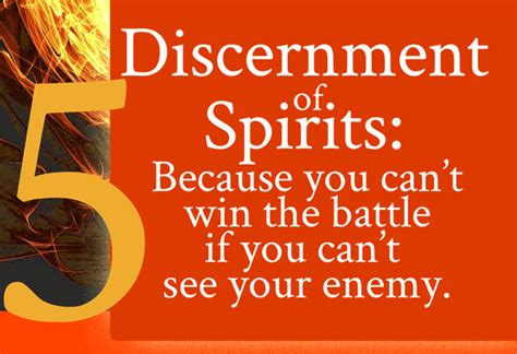 9 Power Ts Of The Spirit Discernment Of Spirits From His Presence