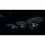 Even In The Early 25th Century A Wing Of Three Galaxy Class Starships 