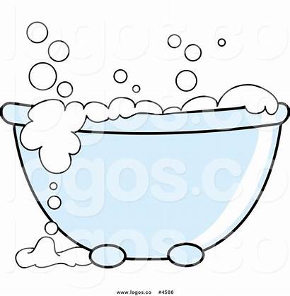 Bubbles Bath Bubble Tub Clipart Soap Bathtub