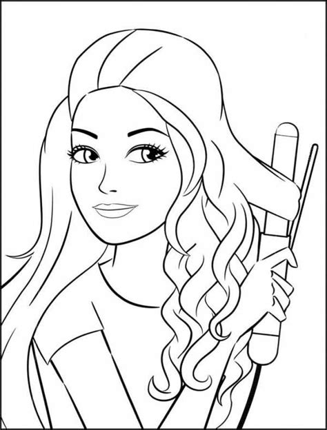 fashionista coloring pages    print