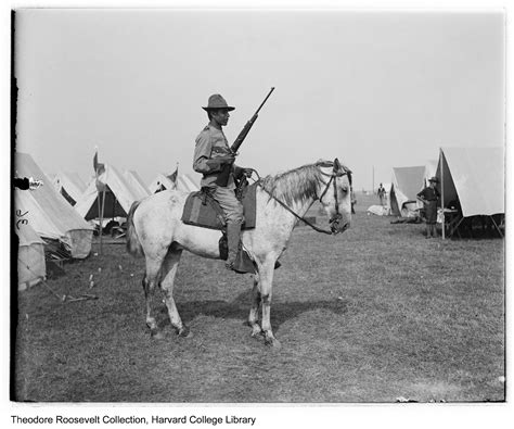 T R The Rough Rider Hero Of The Spanish American War Theodore Roosevelt Birthplace National