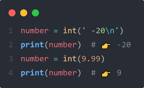 Python Int Convert A String Or A Number To An Integer