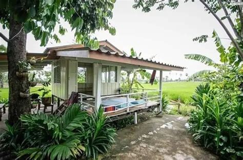 Simple Native House At The Farm With Beautiful Views Of The Field