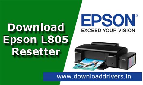The epson printer driver software download is available for both for windows and mac operating system. Download Epson L805 WIC resetter tool | Epson adjustment ...