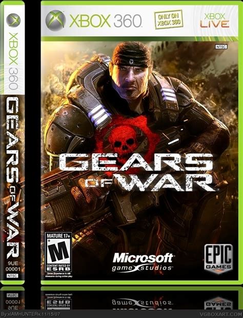 Gears Of War Xbox 360 Box Art Cover By Xiamhunterx