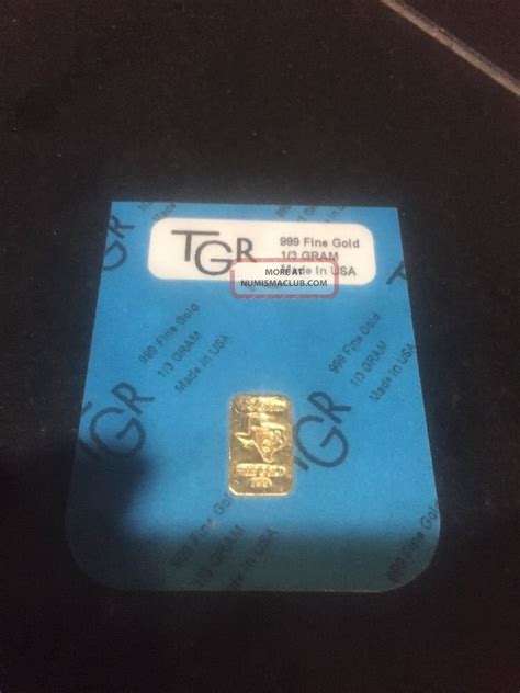 Gold 13 Gram Gr G 24k Pure Tgr Premium Bullion Bar 999 9 Fine