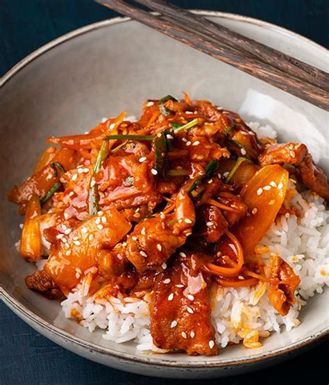 Spicy Korean Pork Stir Fry Marions Kitchen