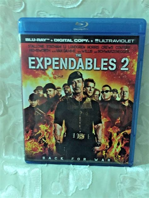 The Expendables 2 Dvd 2012 Includes Digital Copy Ultraviolet Sold The Expendables Ultra